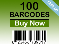 Buy 100 Barcodes