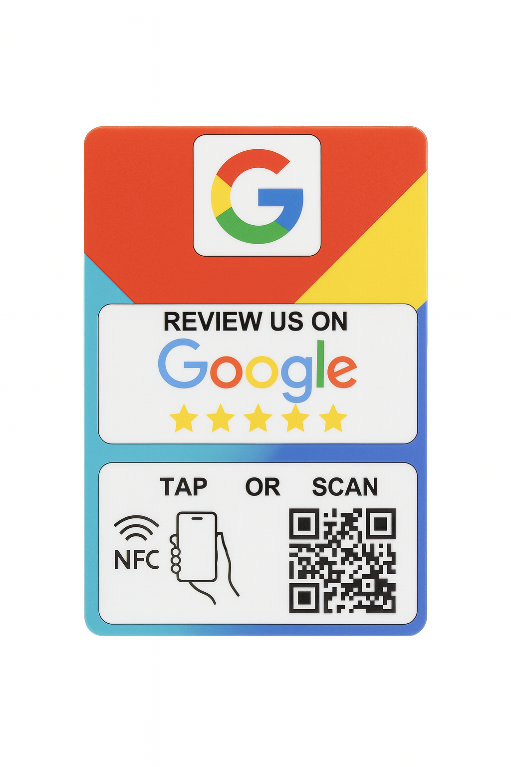 GOOGLE Review Card