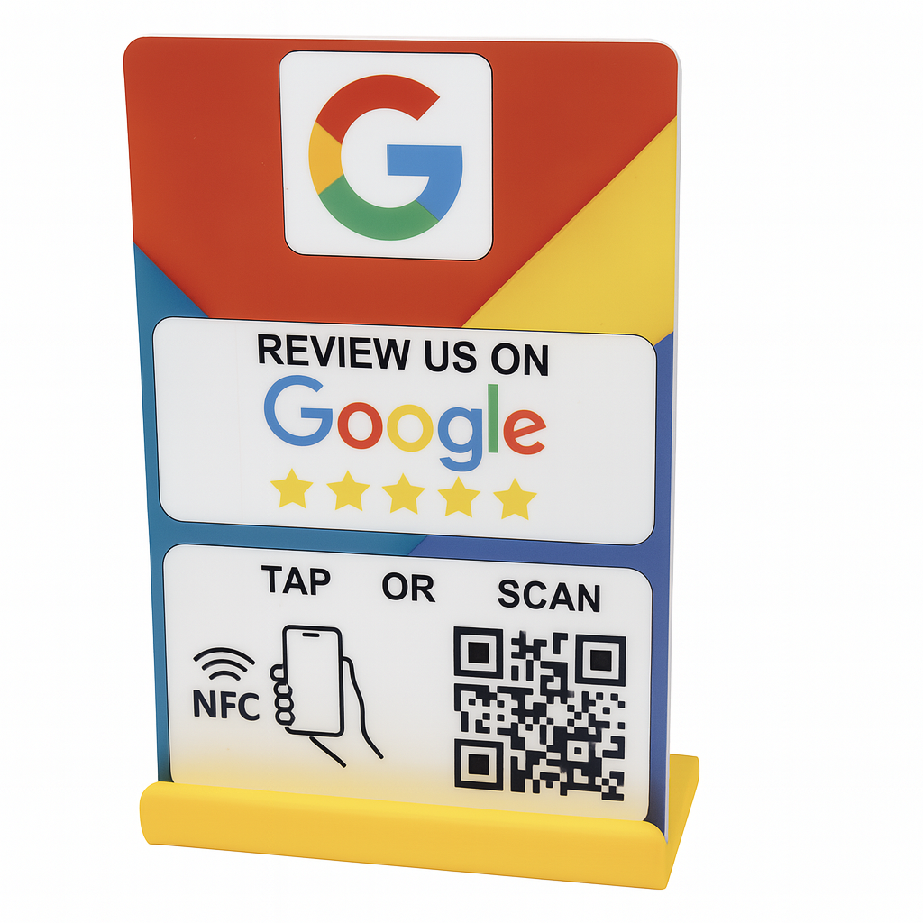 NFC | QR Code Card Stand