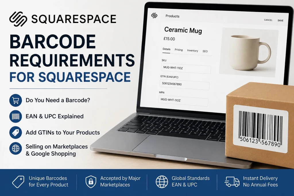Barcodes For Squarespace