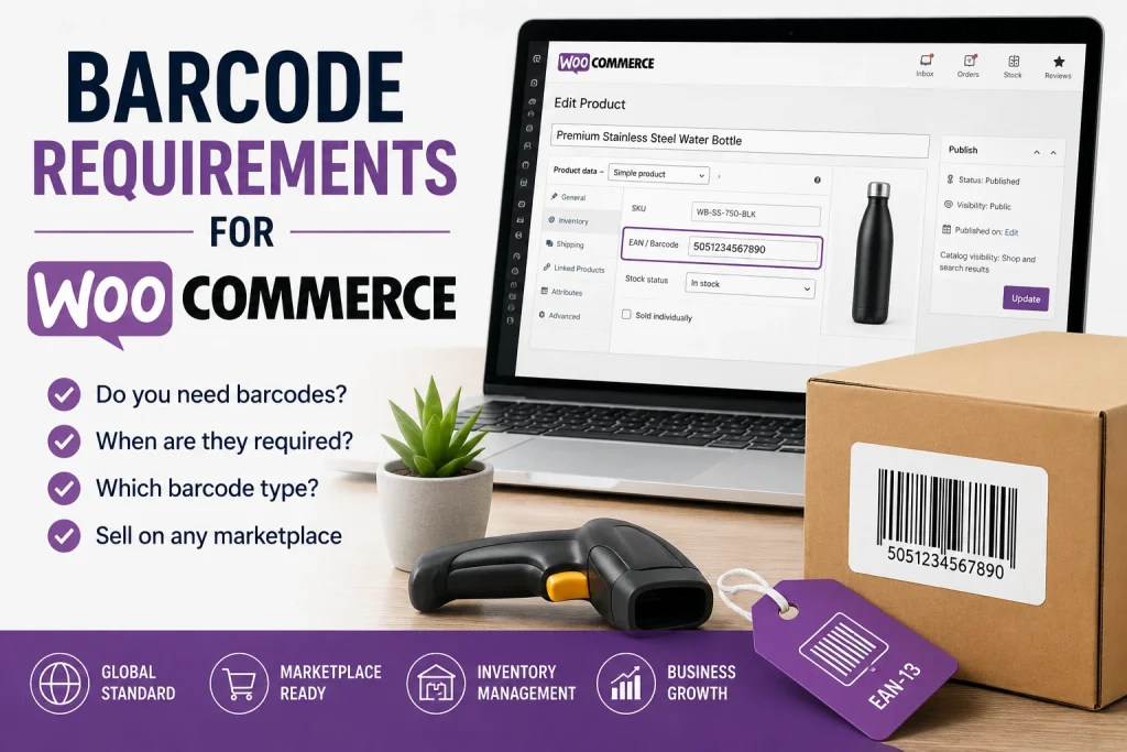 Barcodes For Woocommerce