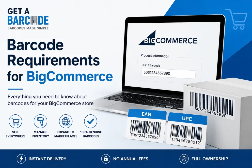 Barcodes Fot BigCommerce