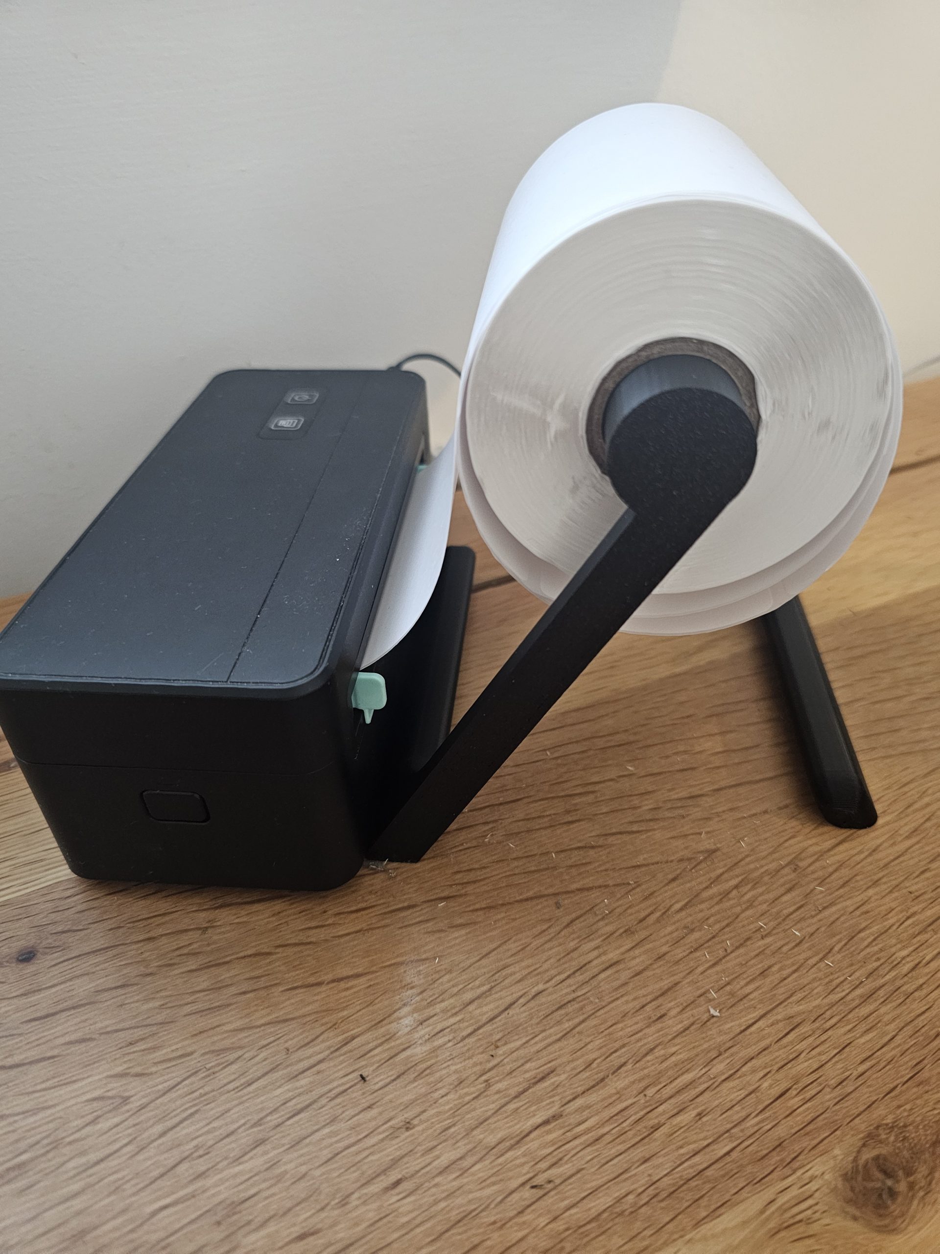 Thermal Label Roll Holder for Barcode & Shipping Labels - Image 4