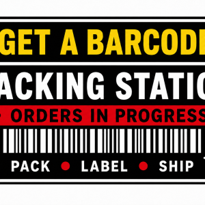 Packing Station Sign
